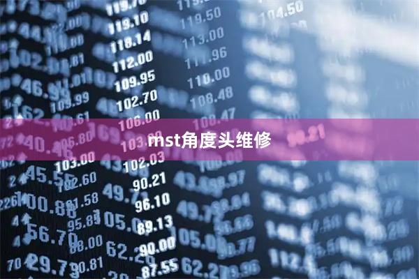 mst角度头维修